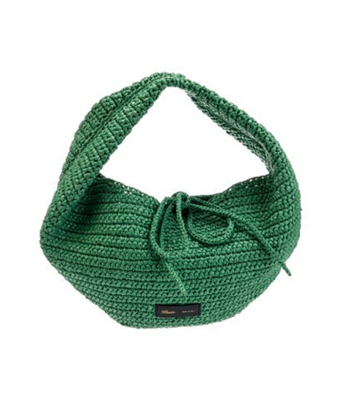 Khaite Raffia Top Handle Bag