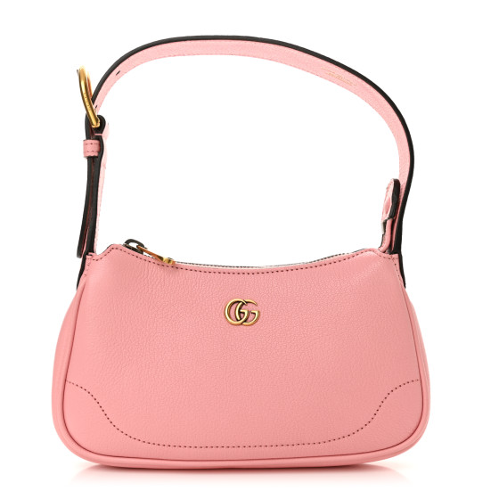 Gucci Goatskin Mini Aphrodite Shoulder Bag Wild Rose