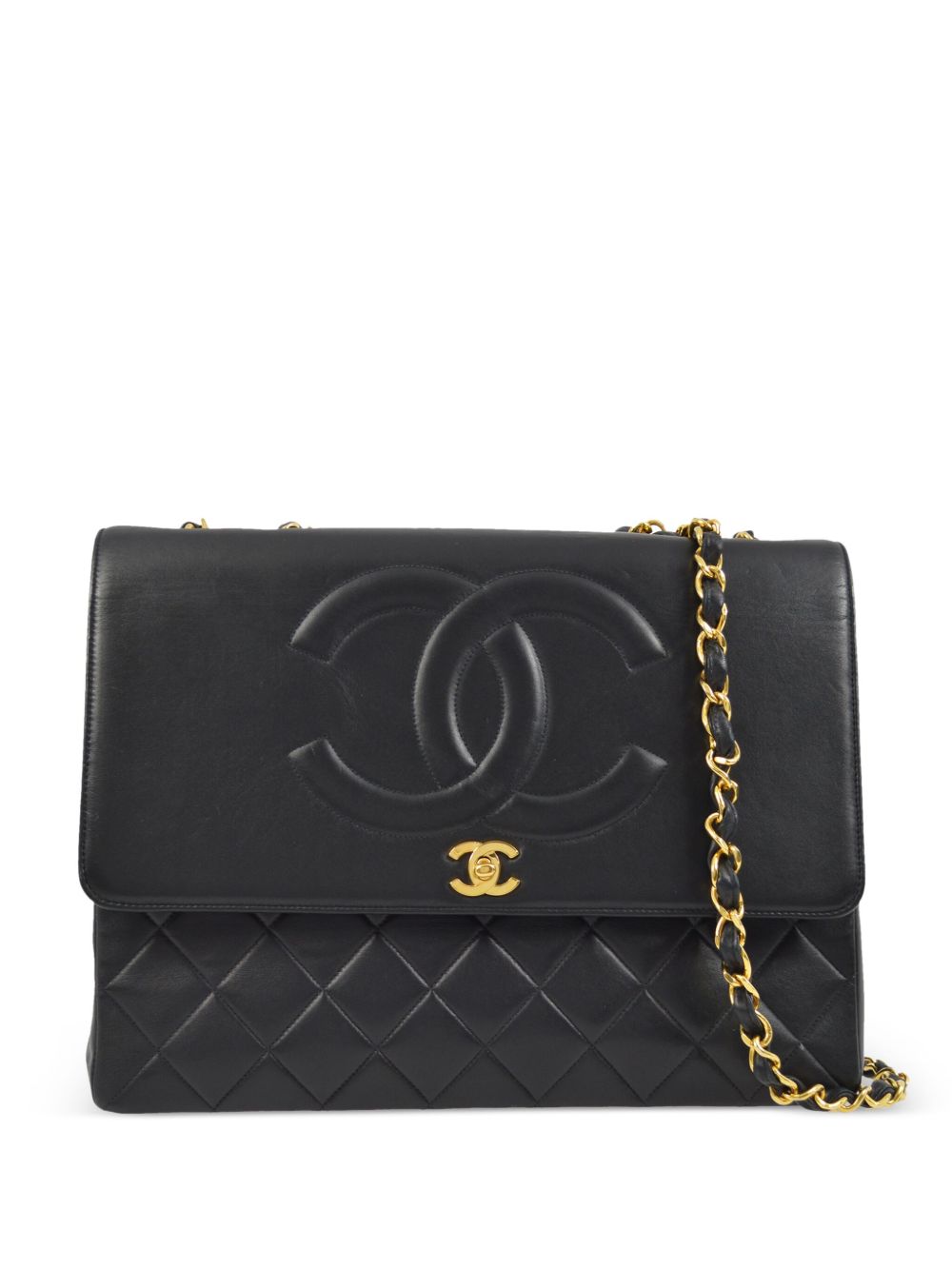 1990-2000s Straight Flap shoulder bag
