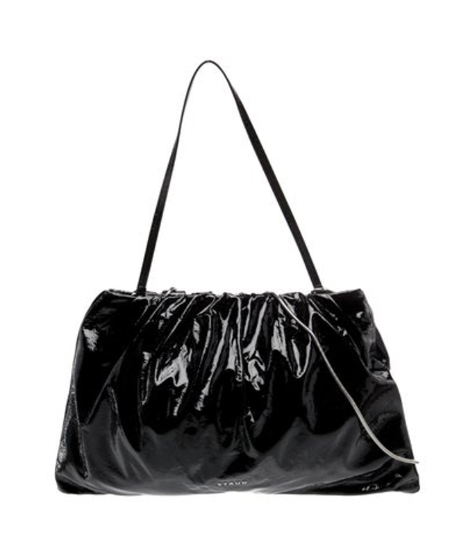 Staud Patent Leather Shoulder Bag