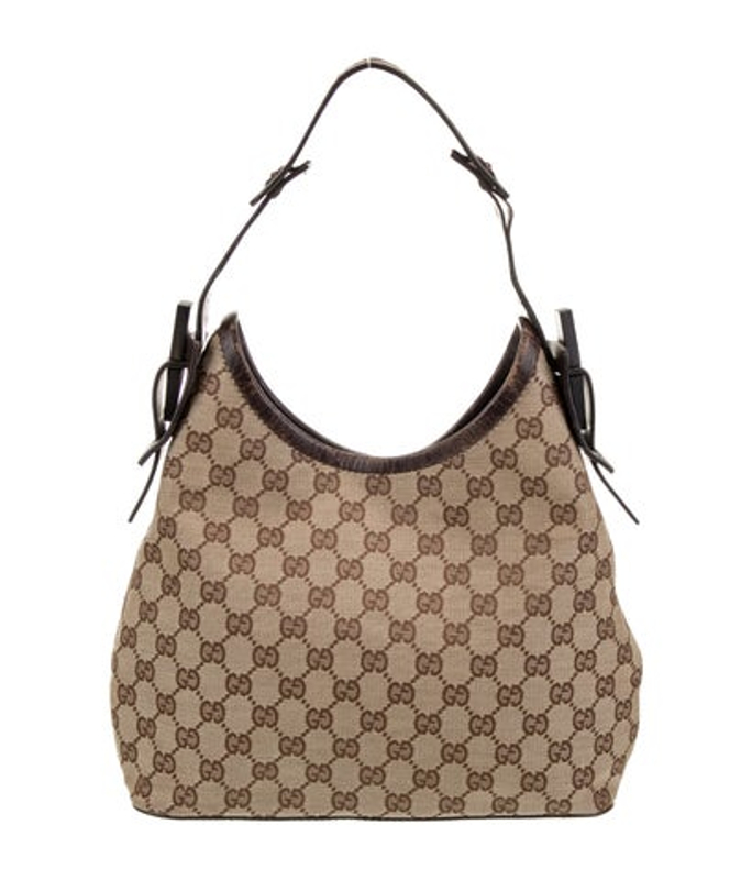 Gucci Gg Canvas Hobo Vintage