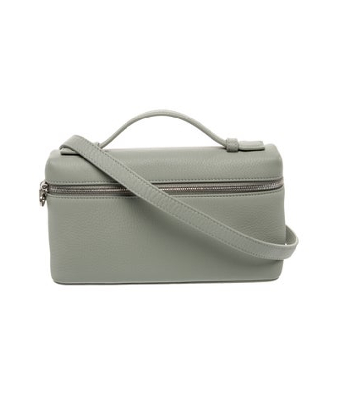 Loro Piana Piana Leather Top Handle Bag