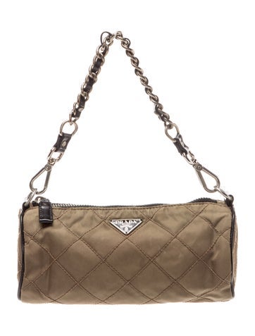 Tessuto Nylon Top Handle Bag