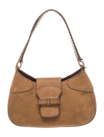 Vitello Daino Leather Shoulder Bag