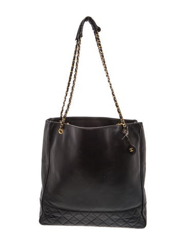 Lambskin Quilted Tote