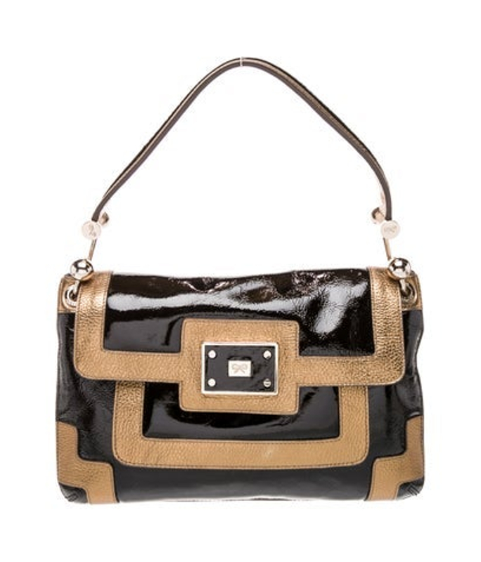 Anya Hindmarch Hindmarch Patent Leather Shoulder Bag