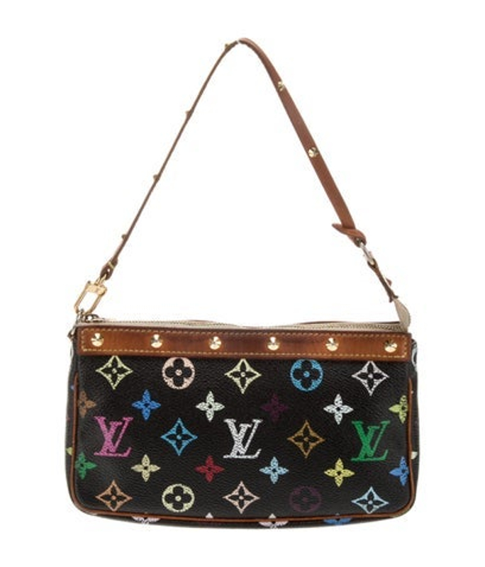 Louis Vuitton Vuitton Multicolore Monogram Pochette Accessoires