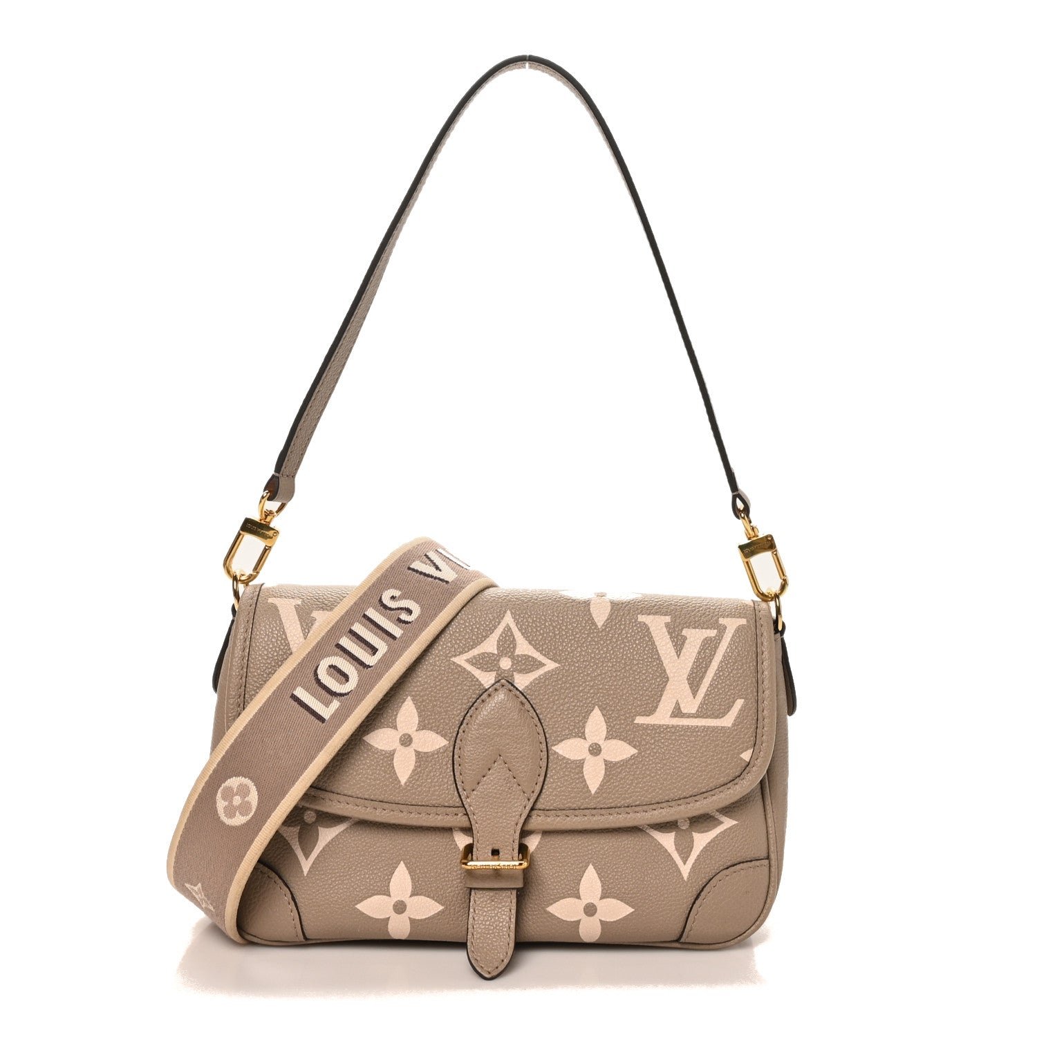 Louis Vuitton Empreinte Monogram Giant Diane Tourterelle Creme