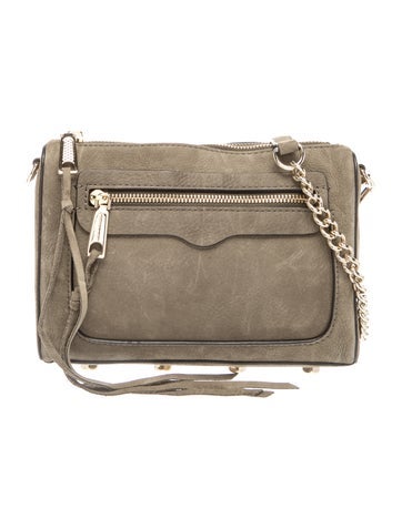 Suede Crossbody Bag