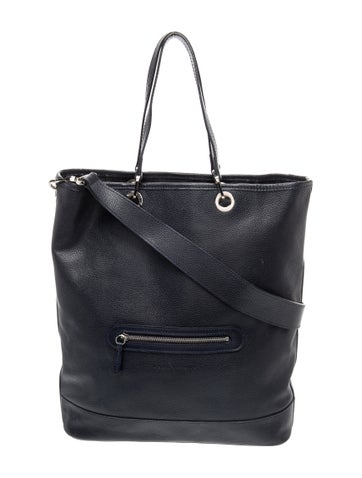 Leather Top Handle Bag