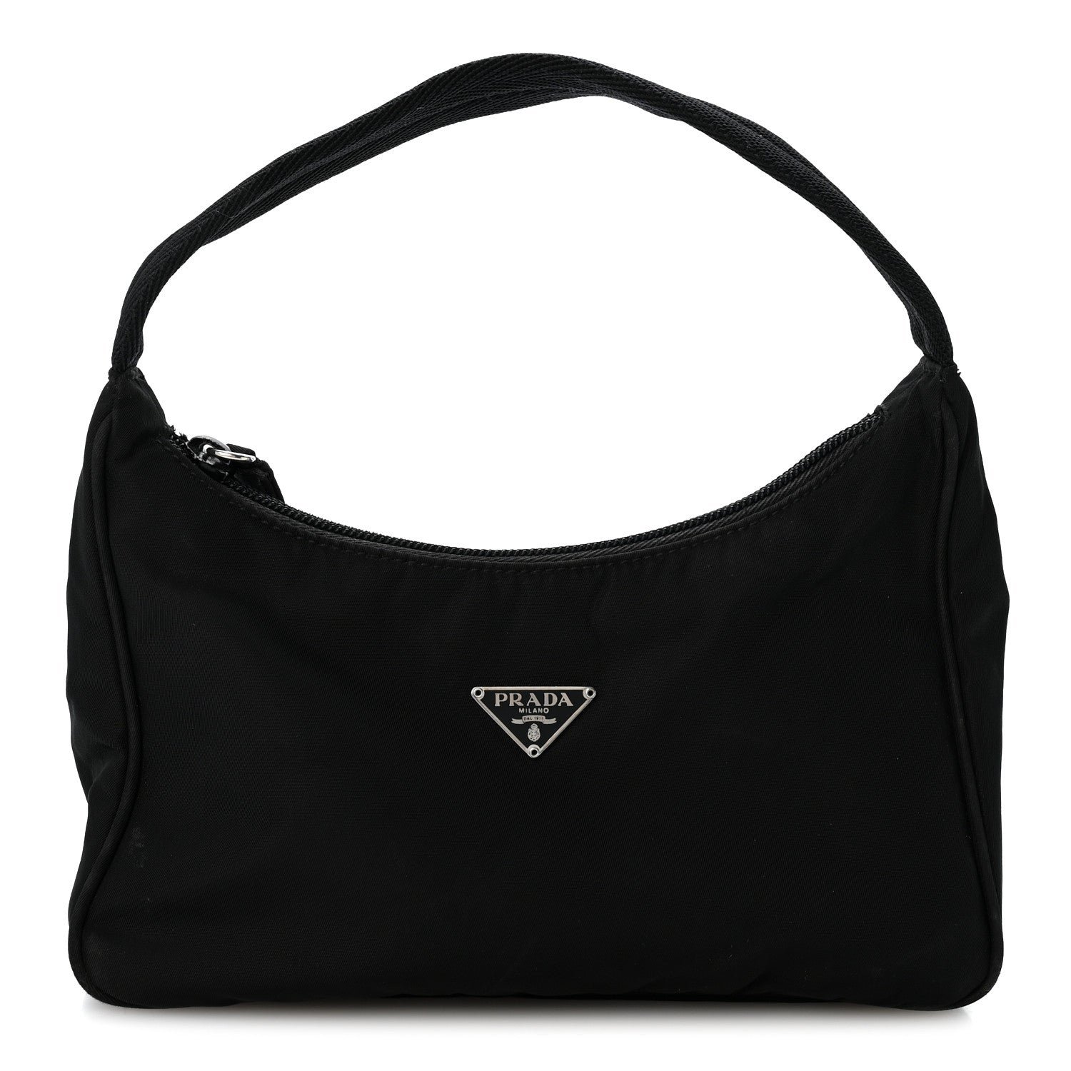 Prada Tessuto Nylon Mini Re-Edition 2000 Bag Black