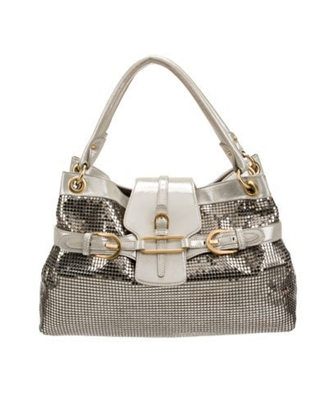 Jimmy Choo Choo Metal Shoulder Bag W Tags