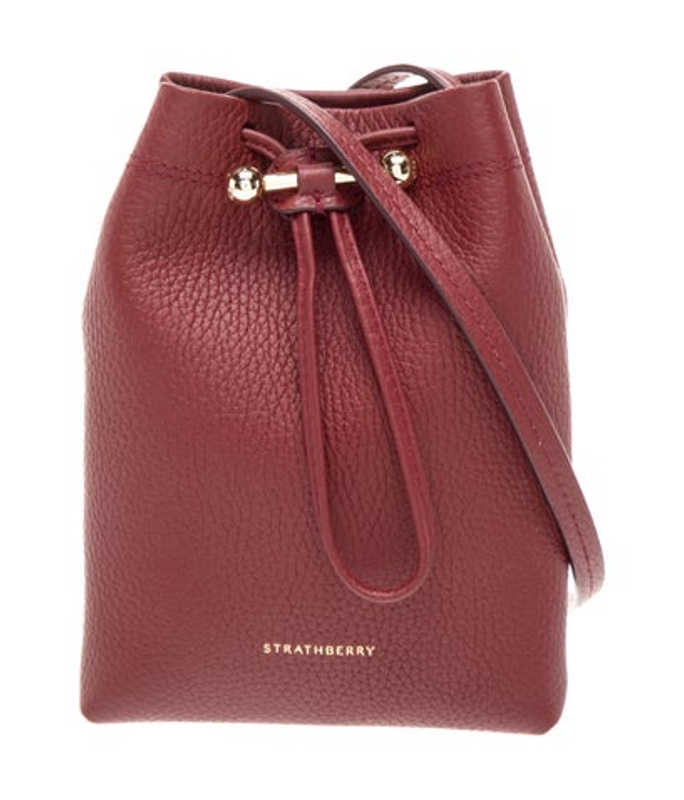 Strathberry Leather Bucket Bag