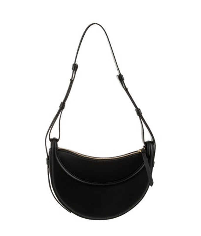 Polene Leather Shoulder Bag