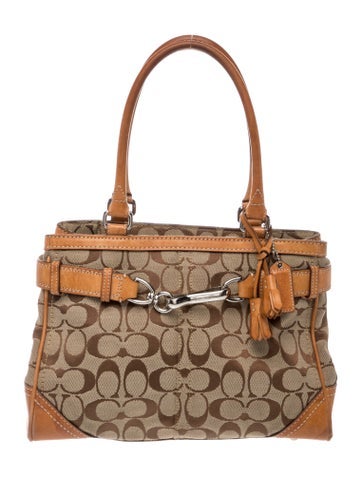 Canvas Top Handle Bag