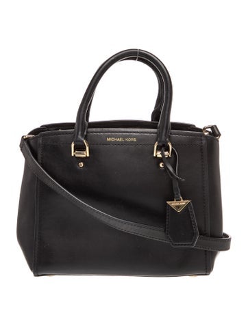 Leather Top Handle Bag