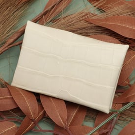 Hermes Hermès Beton Matte Alligator Calvi Card Holder