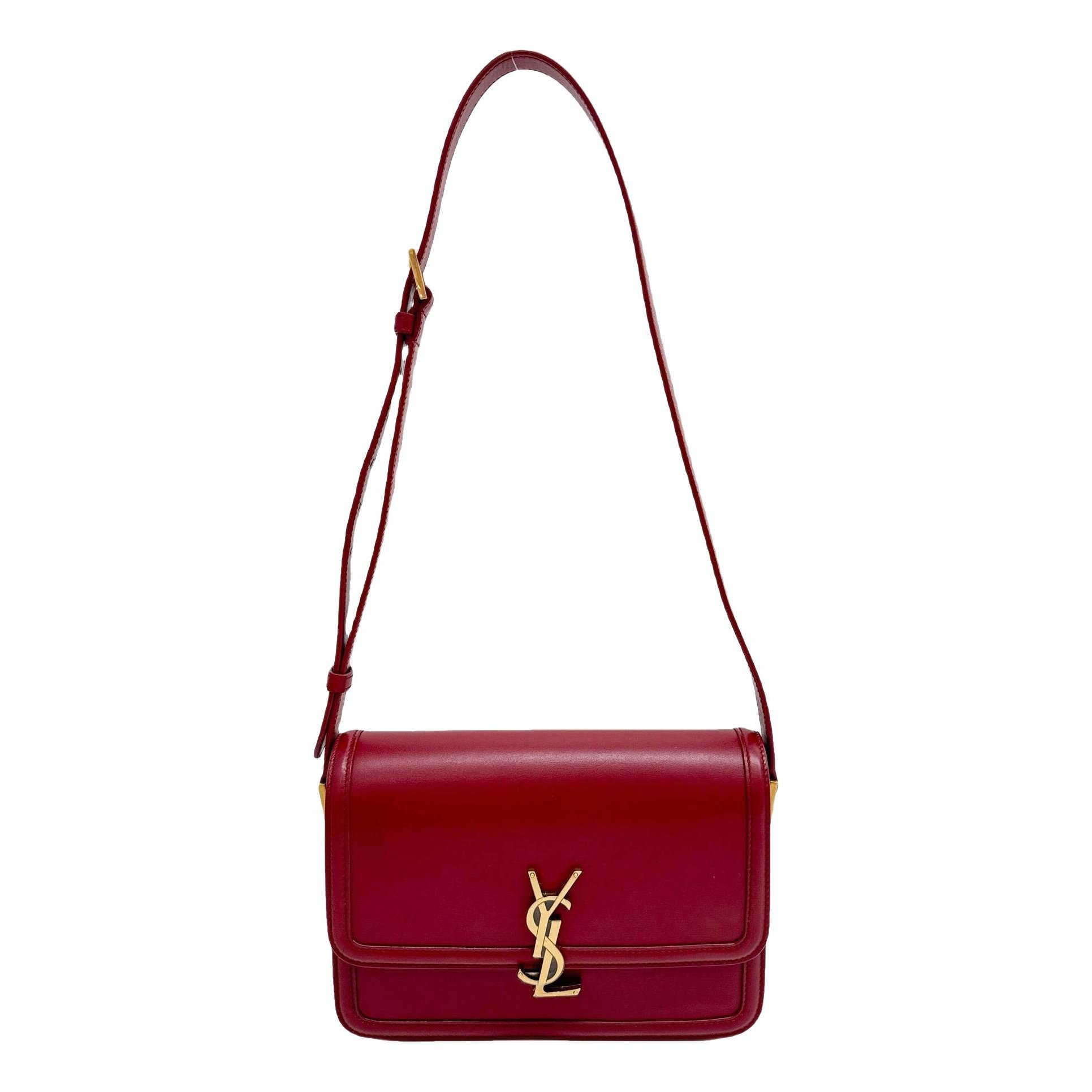 Solférino leather crossbody bag