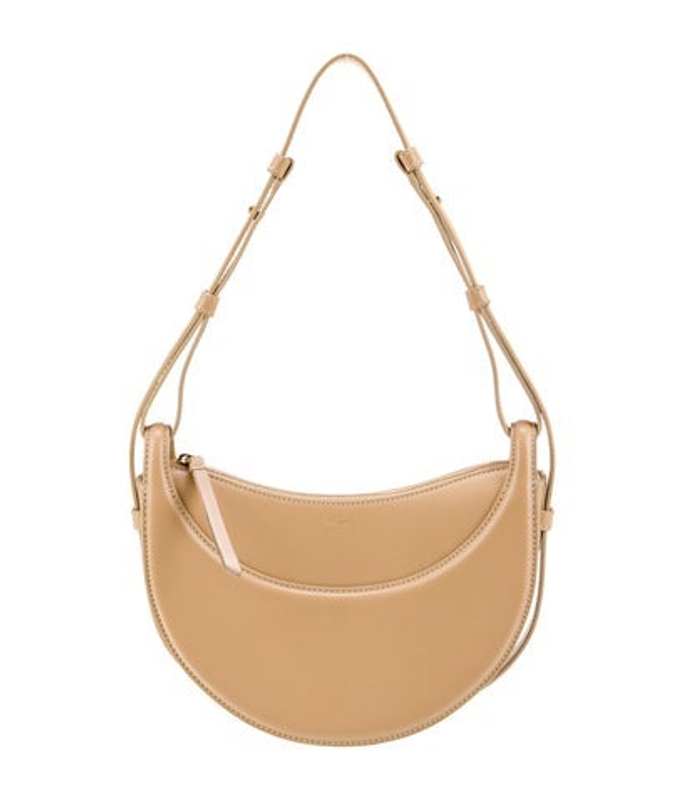 Polene Leather Shoulder Bag