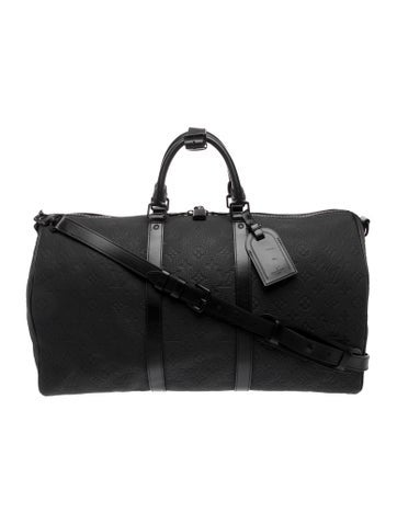 Monogram Shadow Monogram Keepall Bandouliere 50