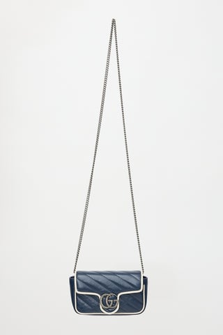 Leather Mini GG Marmont Torchon Bag