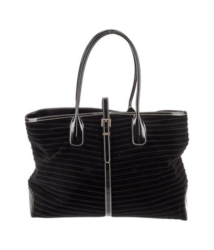 Tod's S Velvet Shoulder Bag