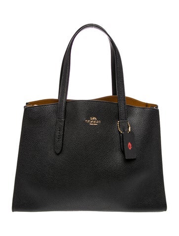 Coach Leather Shoulder Bag