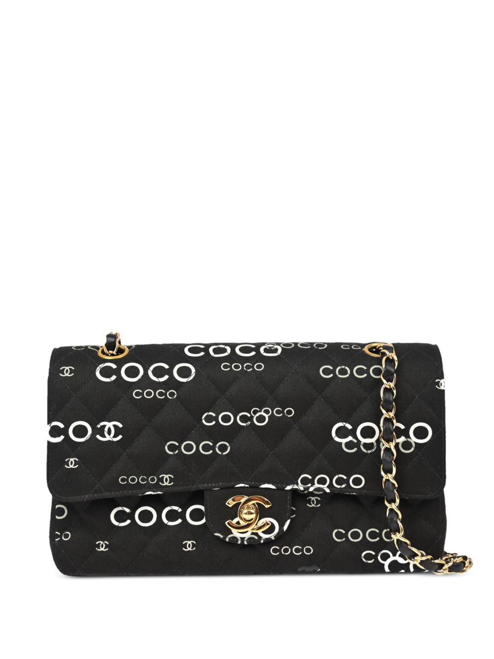 2002 medium Double Flap shoulder bag