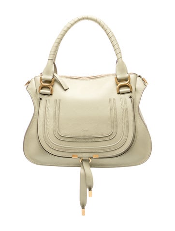 Leather Top Handle Bag