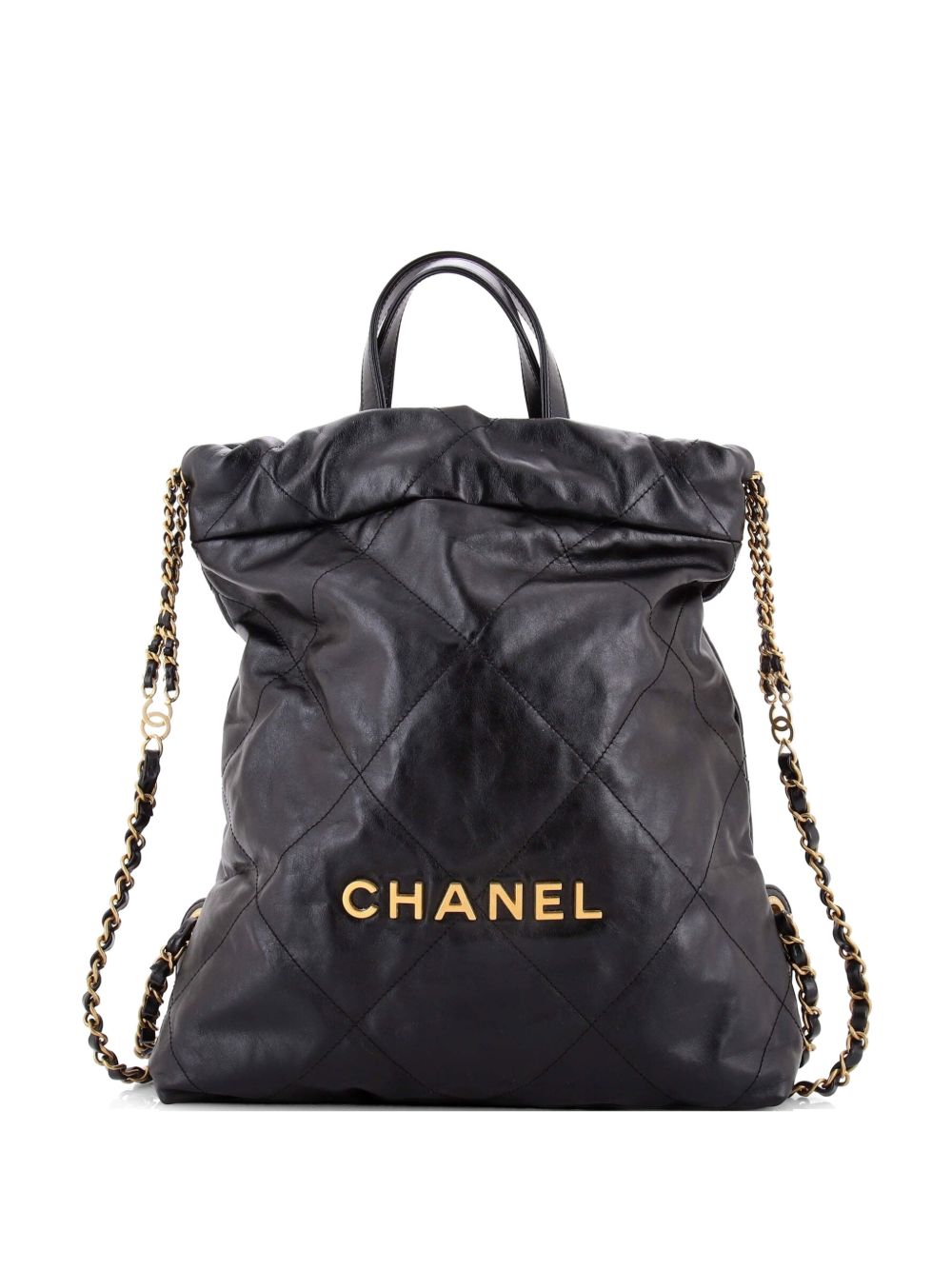 Chanel 22 Chain Quilted Calfskin Medium backpack