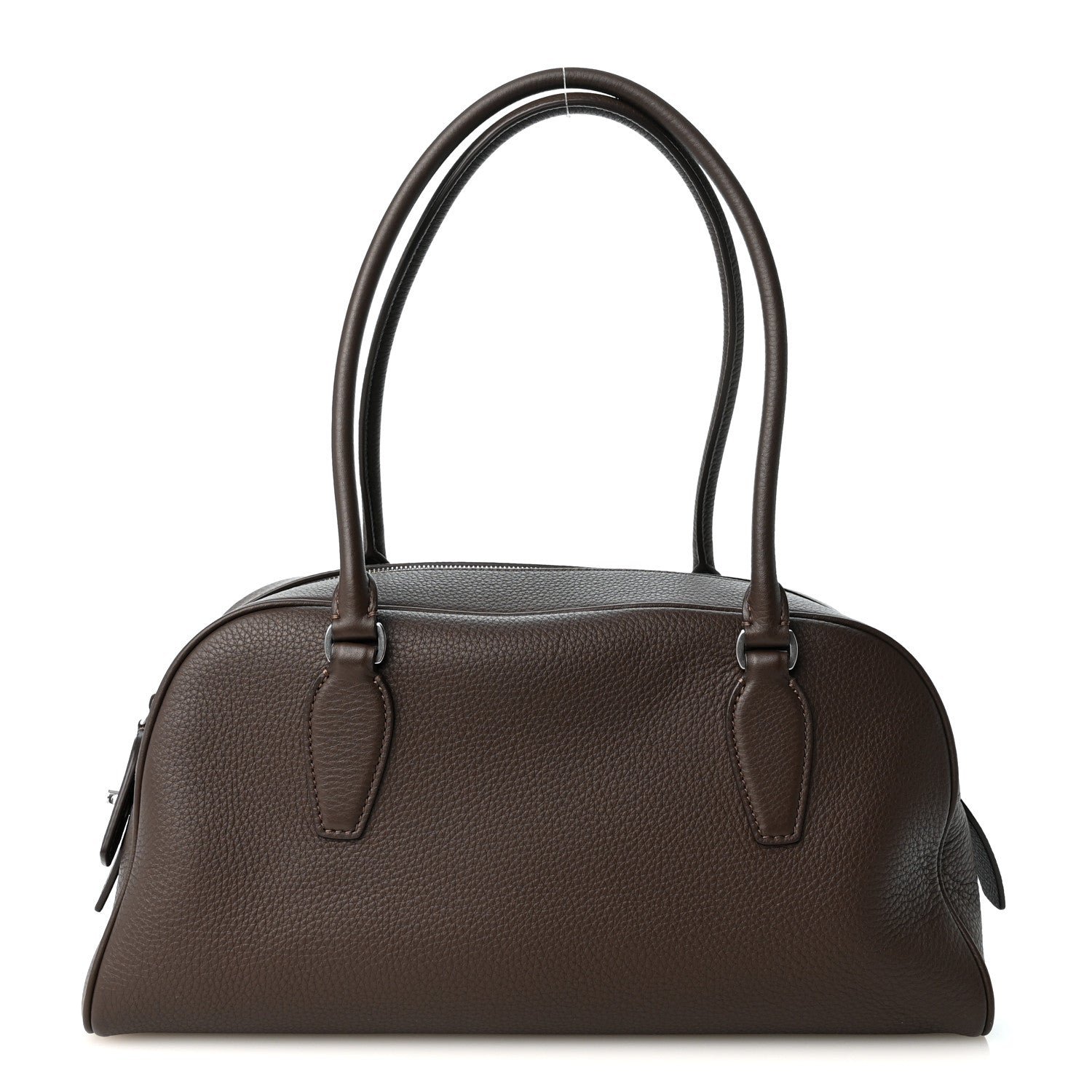 The Row The Row Grained Calfskin EW India Deep Brown