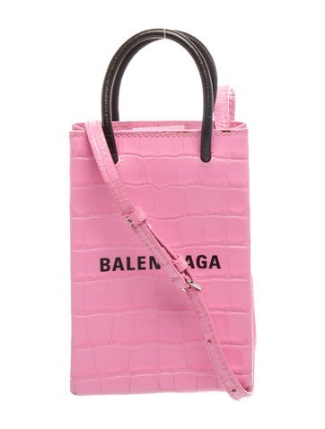 Embossed Leather Shopping
