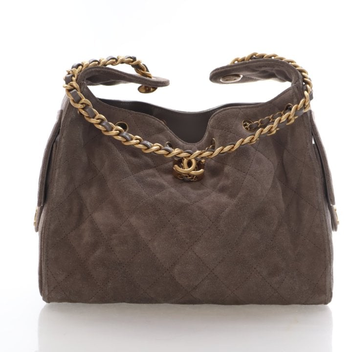 Chanel Small Suede 25 Hobo