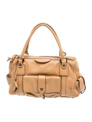 Tod's Leather Top Handle Bag