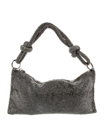 Crystal Top Handle Bag