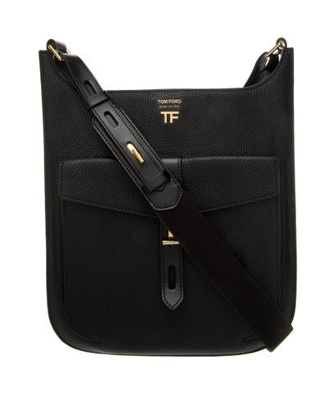Tom Ford Ford Leather Messenger Bag