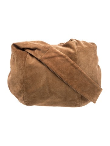 Max Mara Suede Messenger Bag