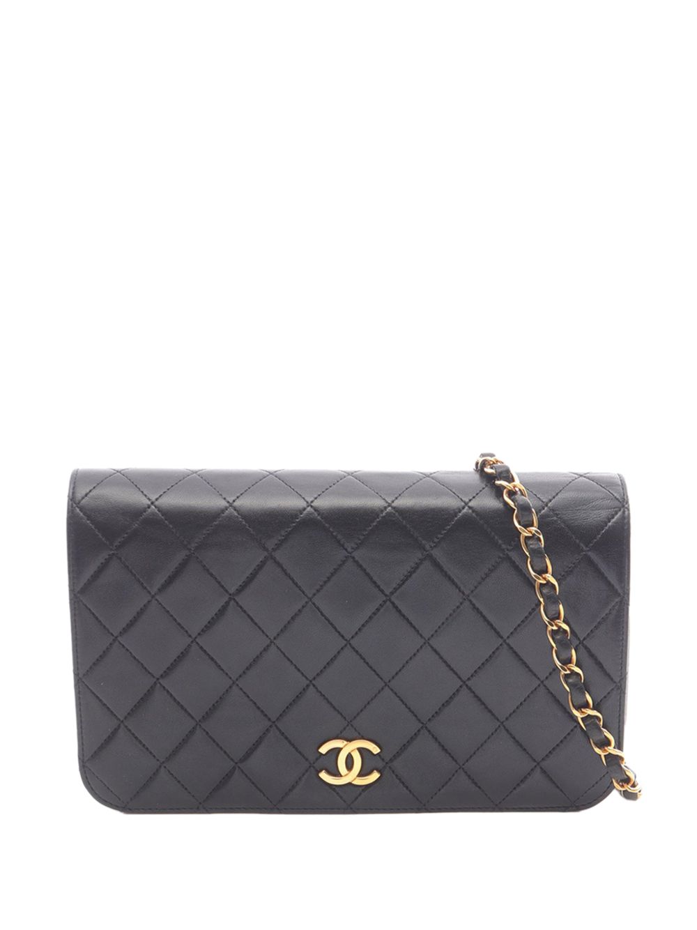 1994-1996 CC Quilted Lambskin Full Flap shoulder bag