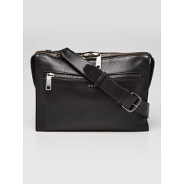 Fendi Black Vitello Grace Messenger Bag 7VA407