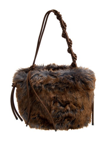 Faux Fur Shoulder Bag