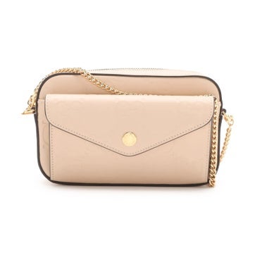 Calfskin GG Super Mini Chain Shoulder Bag
