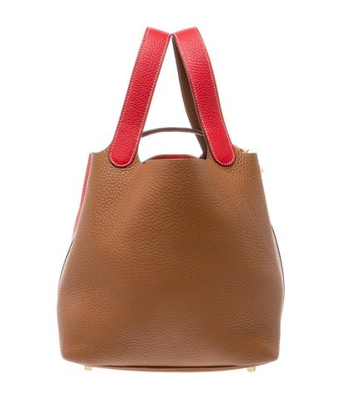 Hermes Clemence Casaque Picotin Lock 22