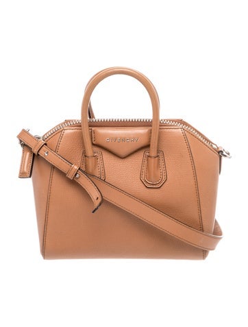 Leather Top Handle Bag