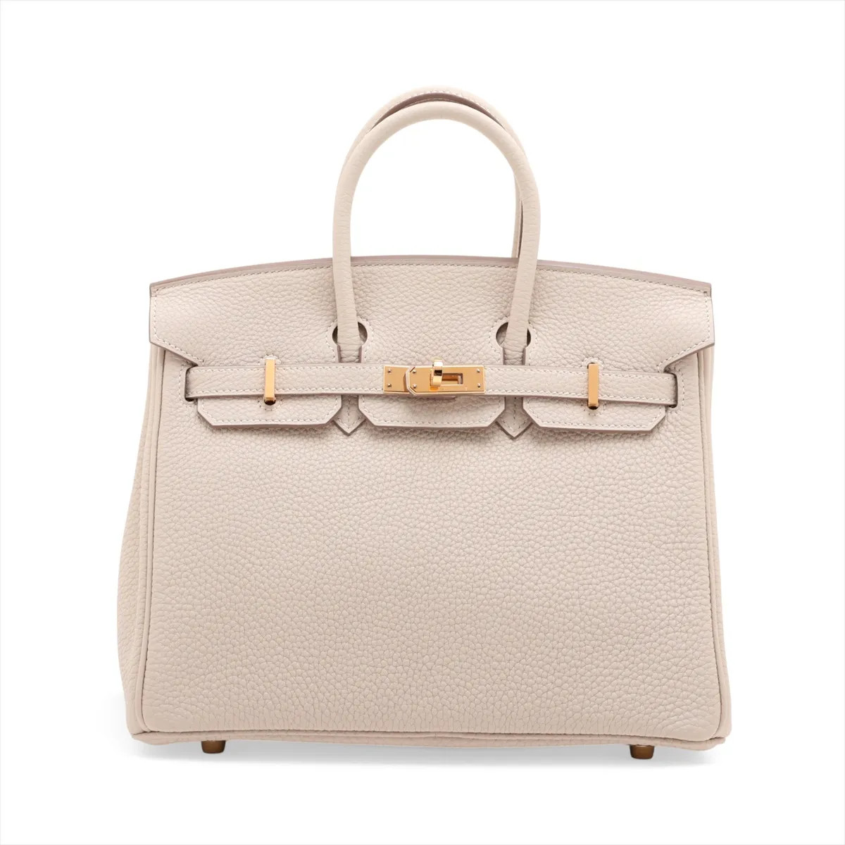 Hermès Birkin 25 Le Tournay Togo Craie Gold Metal Fittings