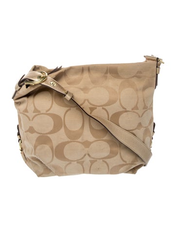 Coach Canvas Shoulder Bag