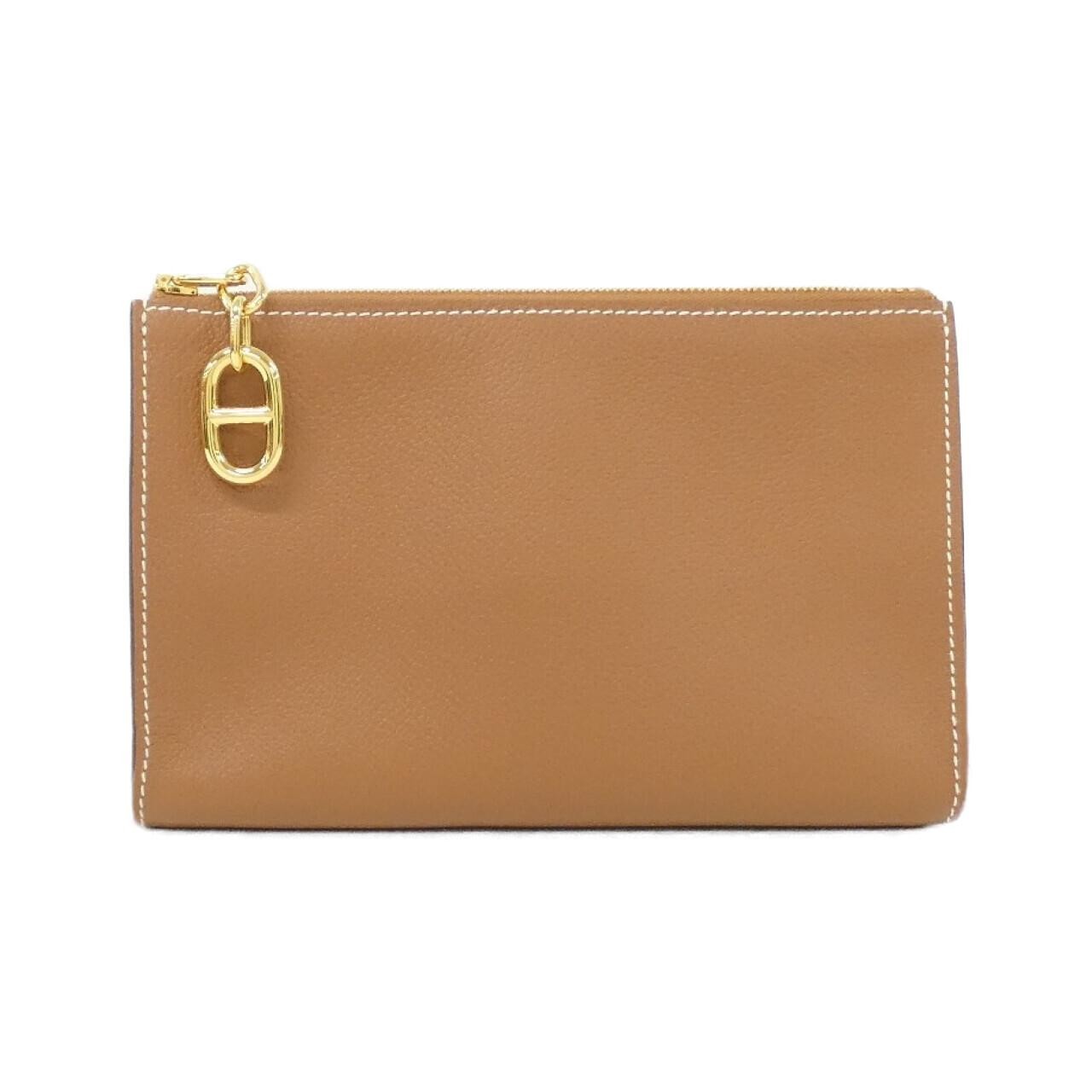 Hermes Zip Ango Chaine d'Ancre PM 084321CC Pouch