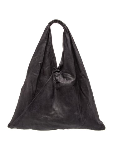 Leather Top Handle Bag
