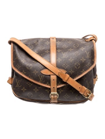 Louis Vuitton LV Monogram Saumur 25 Vintage
