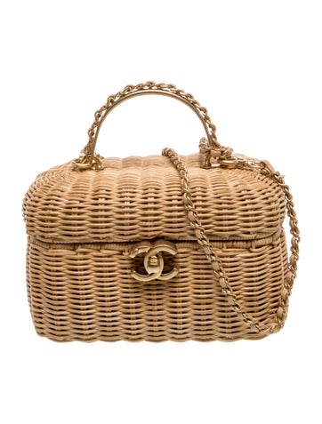 2026 Rattan Vanity Case