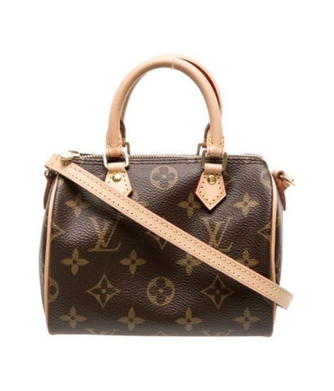 Louis Vuitton Vuitton Lv Monogram Speedy Nano